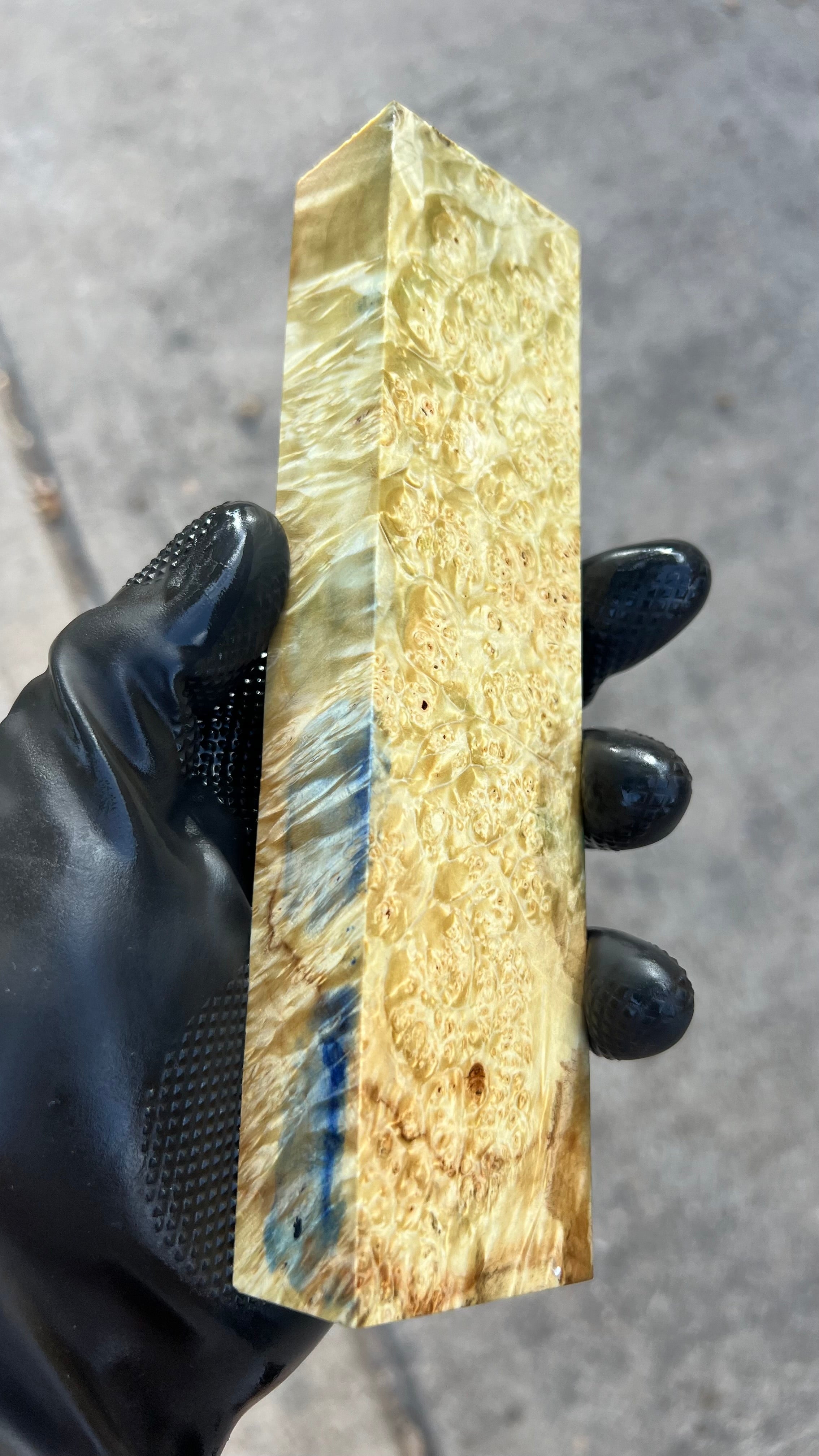 Box Elder Burl Block BEBB-143 (Stabilized)